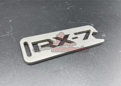 Mazda RX7 FD3S Titanium Keychain