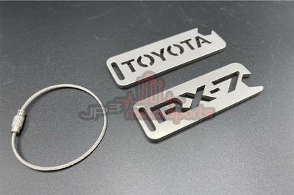 Toyota Titanium Keychain