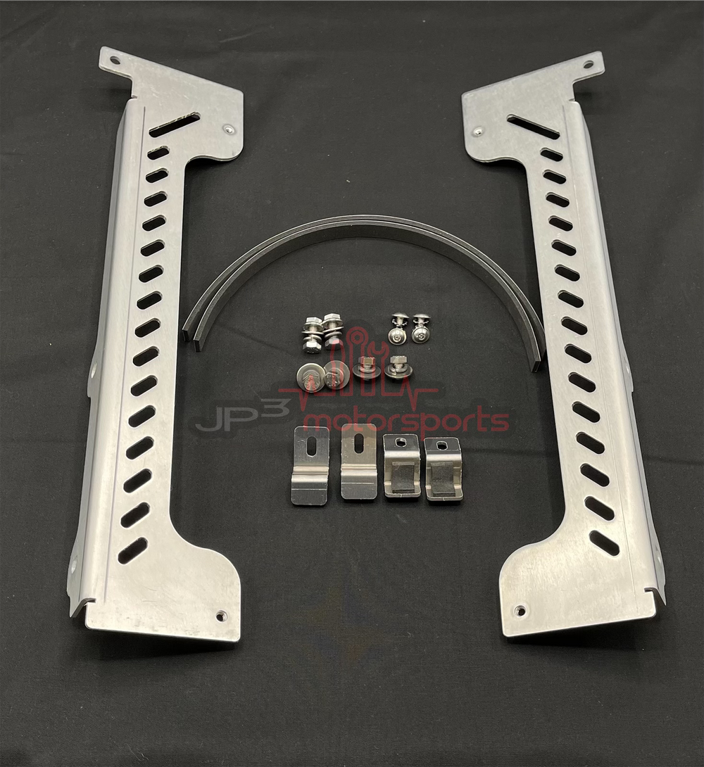 Mazda RX7 FD3S Greddy Vmount Radiator AC Condenser Bracket Kit – JP3 ...