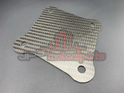 Mazda RX7 FD3S Front Wiper Motor Delete Plate (Carbon Fiber)