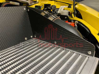 Mazda RX7 FD3S Greddy Vmount Intercooler Duct (Carbon)