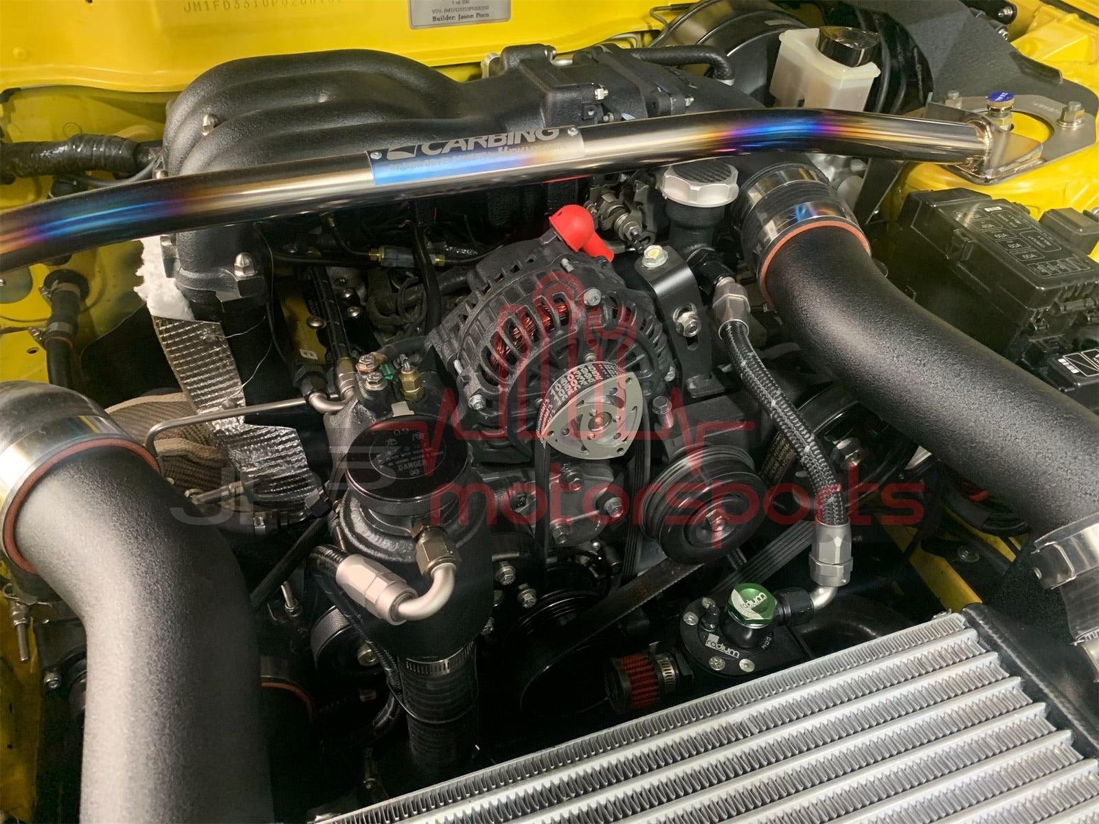 Mazda RX7 FD3S Alternator Pulley Rotor Shuriken